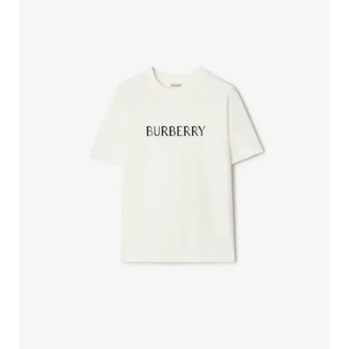 Bawełniany T-shirt z logo