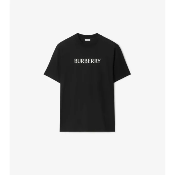 Bawełniany T-shirt z logo Bawełniany T-shirt z logo