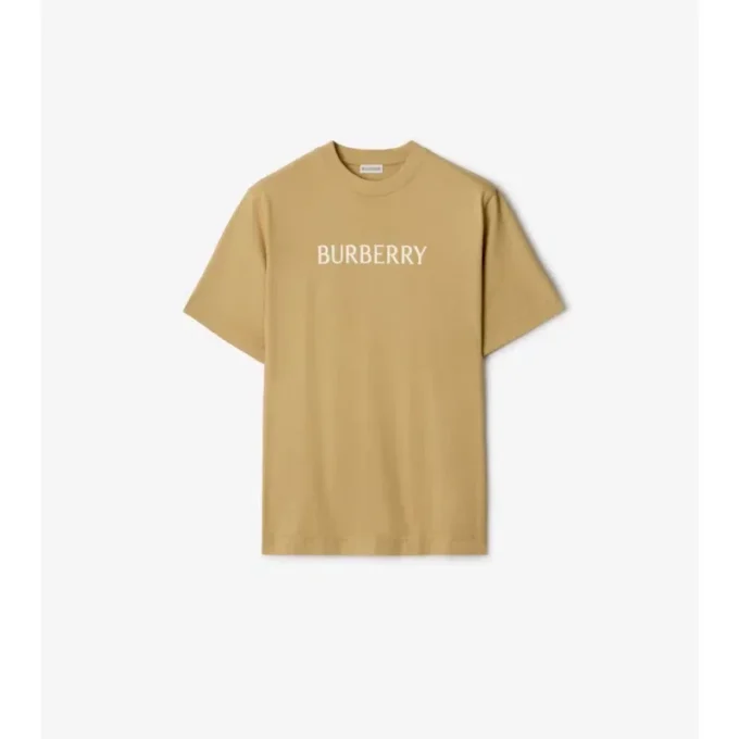 Bawełniany T-shirt z logo Bawełniany T-shirt z logo