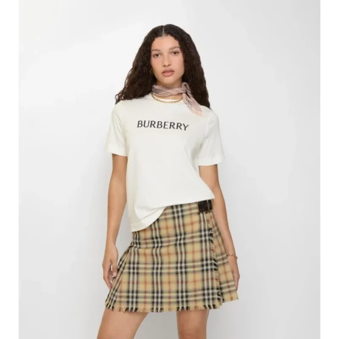 Bawełniany T-shirt z logo