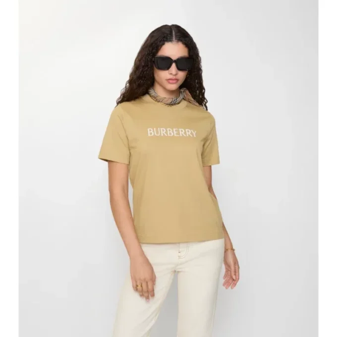 Bawełniany T-shirt z logo