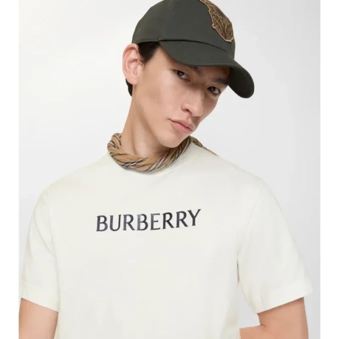 Bawełniany T-shirt z logo