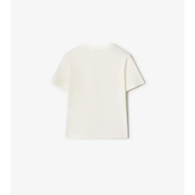 Bawełniany T-shirt z misiem-surferem