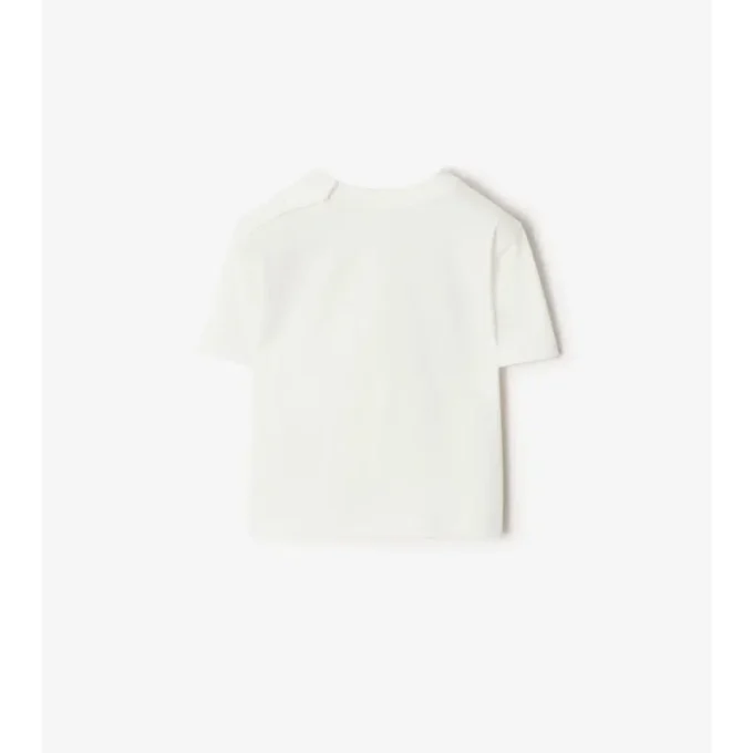 Bawełniany T-shirt z misiem-surferem