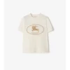 Bawełniany T-shirt z motywem Knight Stamp