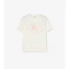 Bawełniany T-shirt z motywem Knight Stamp