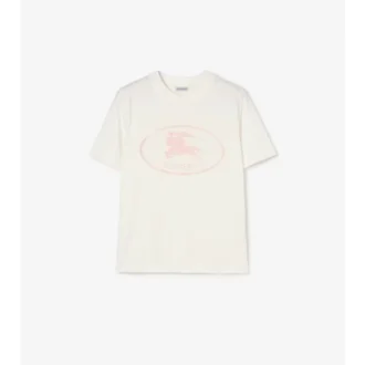 Bawełniany T-shirt z motywem Knight Stamp