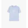 Bawełniany T-shirt z motywem Knight Stamp