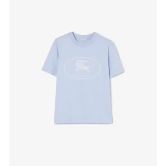 Bawełniany T-shirt z motywem Knight Stamp
