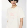 Bawełniany T-shirt z motywem Knight Stamp