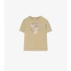 Bawełniany T-shirt z motywem niedźwiadka z Nowego Jorku Bawełniany T-shirt z motywem niedźwiadka z Nowego Jorku