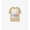 Bawełniany T-shirt z motywem niedźwiadka z Nowego Jorku Bawełniany T-shirt z motywem niedźwiadka z Nowego Jorku