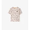 Bawełniany T-shirt z motywem parasoli