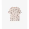 Bawełniany T-shirt z motywem parasoli