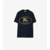 Bawełniany T-shirt z motywem rycerza Bawełniany T-shirt z motywem rycerza