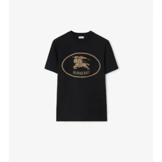 Bawełniany T-shirt z motywem rycerza