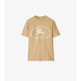 Bawełniany T-shirt z motywem rycerza