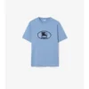 Bawełniany T-shirt z motywem rycerza Bawełniany T-shirt z motywem rycerza