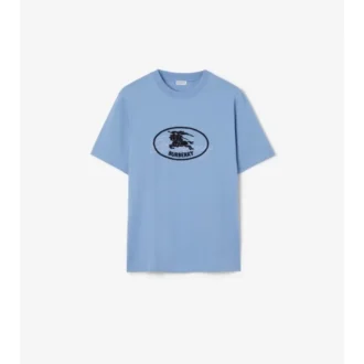 Bawełniany T-shirt z motywem rycerza