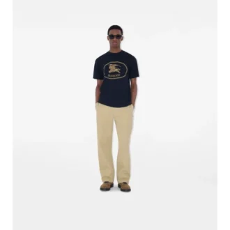 Bawełniany T-shirt z motywem rycerza