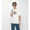 Bawełniany T-shirt z motywem rycerza Bawełniany T-shirt z motywem rycerza