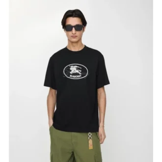 Bawełniany T-shirt z motywem rycerza