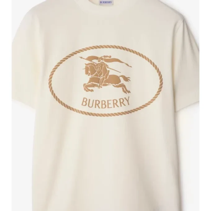 Bawełniany T-shirt z motywem rycerza Bawełniany T-shirt z motywem rycerza