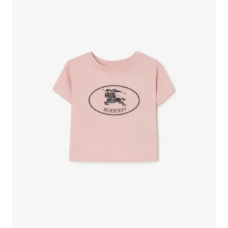 Bawełniany T-shirt z nadrukiem rycerza