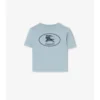 Bawełniany T-shirt z nadrukiem rycerza