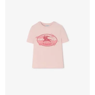Bawełniany T-shirt z nadrukiem rycerza Bawełniany T-shirt z nadrukiem rycerza