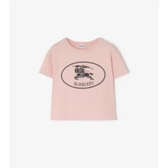 Bawełniany T-shirt z nadrukiem rycerza Bawełniany T-shirt z nadrukiem rycerza