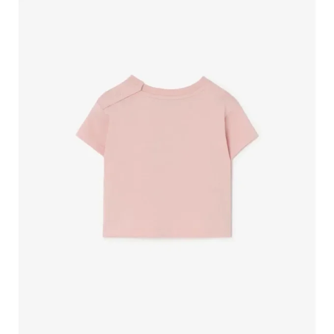 Bawełniany T-shirt z nadrukiem rycerza