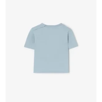 Bawełniany T-shirt z nadrukiem rycerza