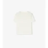 Bawełniany T-shirt z nadrukiem rycerza