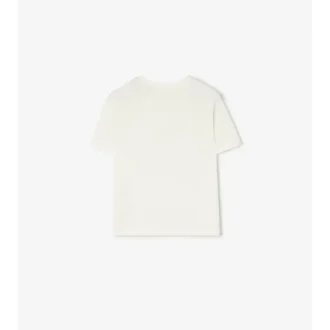 Bawełniany T-shirt z nadrukiem rycerza Bawełniany T-shirt z nadrukiem rycerza