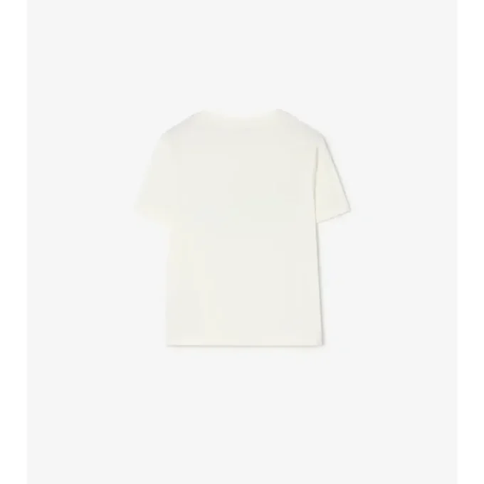 Bawełniany T-shirt z nadrukiem rycerza Bawełniany T-shirt z nadrukiem rycerza