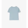 Bawełniany T-shirt z nadrukiem rycerza