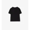Bawełniany T-shirt z nadrukiem rycerza
