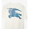 Bawełniany T-shirt z tradycyjnym logo Bawełniany T-shirt z tradycyjnym logo