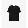 Bawełniany T-shirt z wiązanymi rękawami