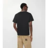 Bawełniany T-shirt z wykończeniem w kratę Bawełniany T-shirt z wykończeniem w kratę