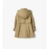 Bawełniany Trench Coat z kapturem Bawełniany Trench Coat z kapturem
