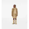 Bawełniany Trench Coat z kapturem Bawełniany Trench Coat z kapturem