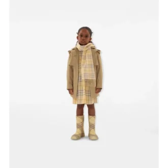 Bawełniany Trench Coat z kapturem