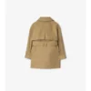 Bawełniany Trench Coat z kapturem Bawełniany Trench Coat z kapturem