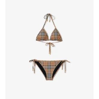 Bikini w trójkątne paski