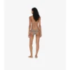 Bikini w trójkątne paski