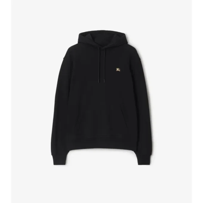 Bluza EKD z kapturem z bawełny z pętelkowym wykończeniem i haftem krzyżykowym Bluza EKD z kapturem z bawełny z pętelkowym wykończeniem i haftem krzyżykowym