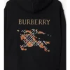 Bluza EKD z kapturem z bawełny z pętelkowym wykończeniem i haftem krzyżykowym Bluza EKD z kapturem z bawełny z pętelkowym wykończeniem i haftem krzyżykowym