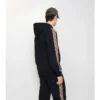 Bluza z kapturem i zamkiem, z bawełny w kratę Bluza z kapturem i zamkiem, z bawełny w kratę